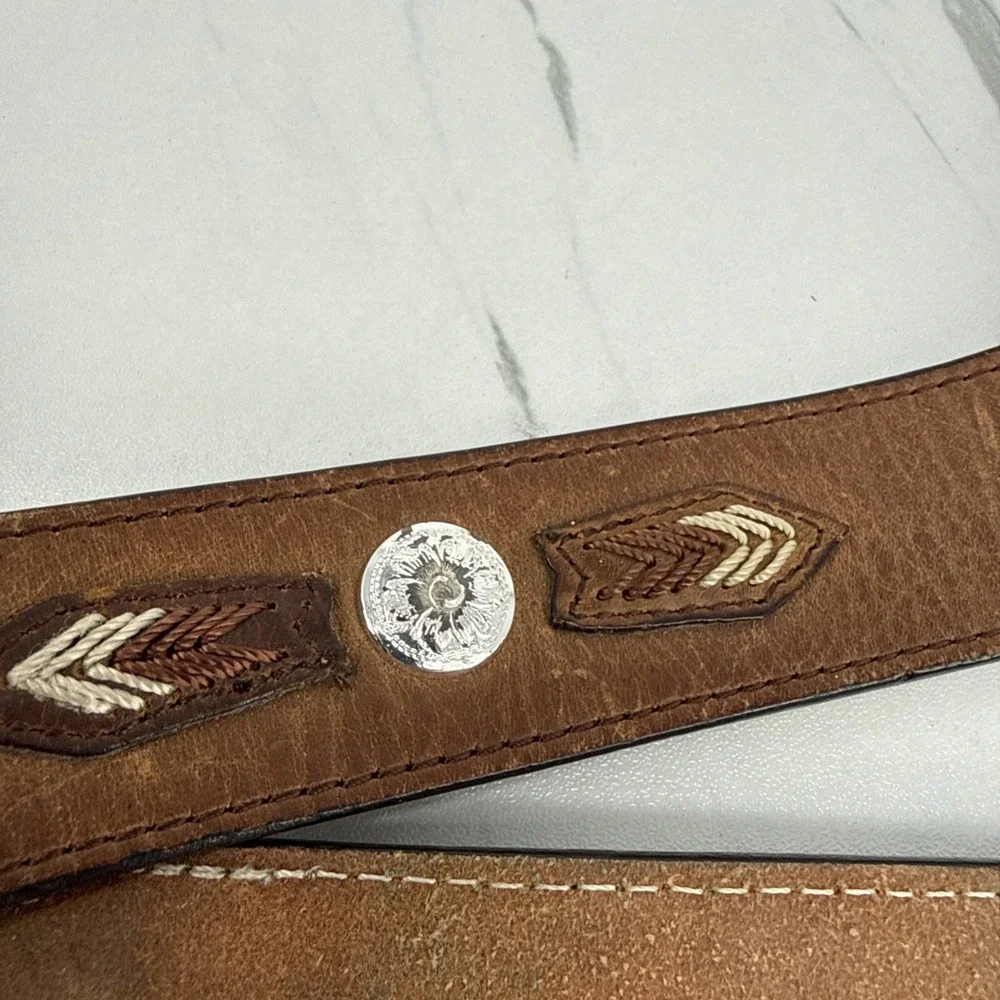 3D Emblem genuine leather
